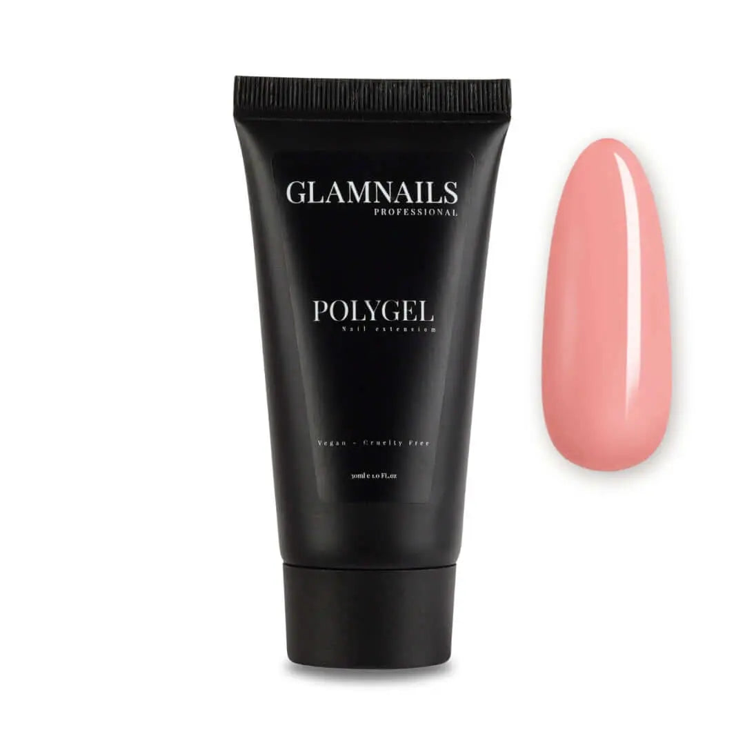 Glamnail Professional Polygel Clear Coffee