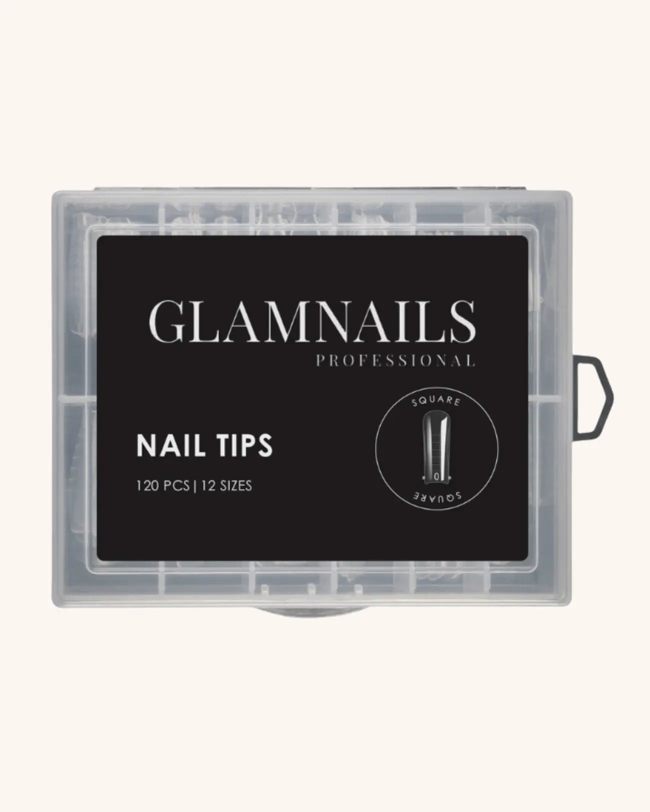 Glamnailsprofessional Dual Form Nail Tips | Square (120 pieces)