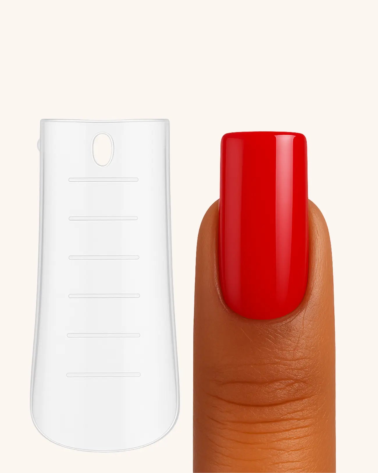 Glamnailsprofessional Dual Form Nail Tips | Square (120 pieces)