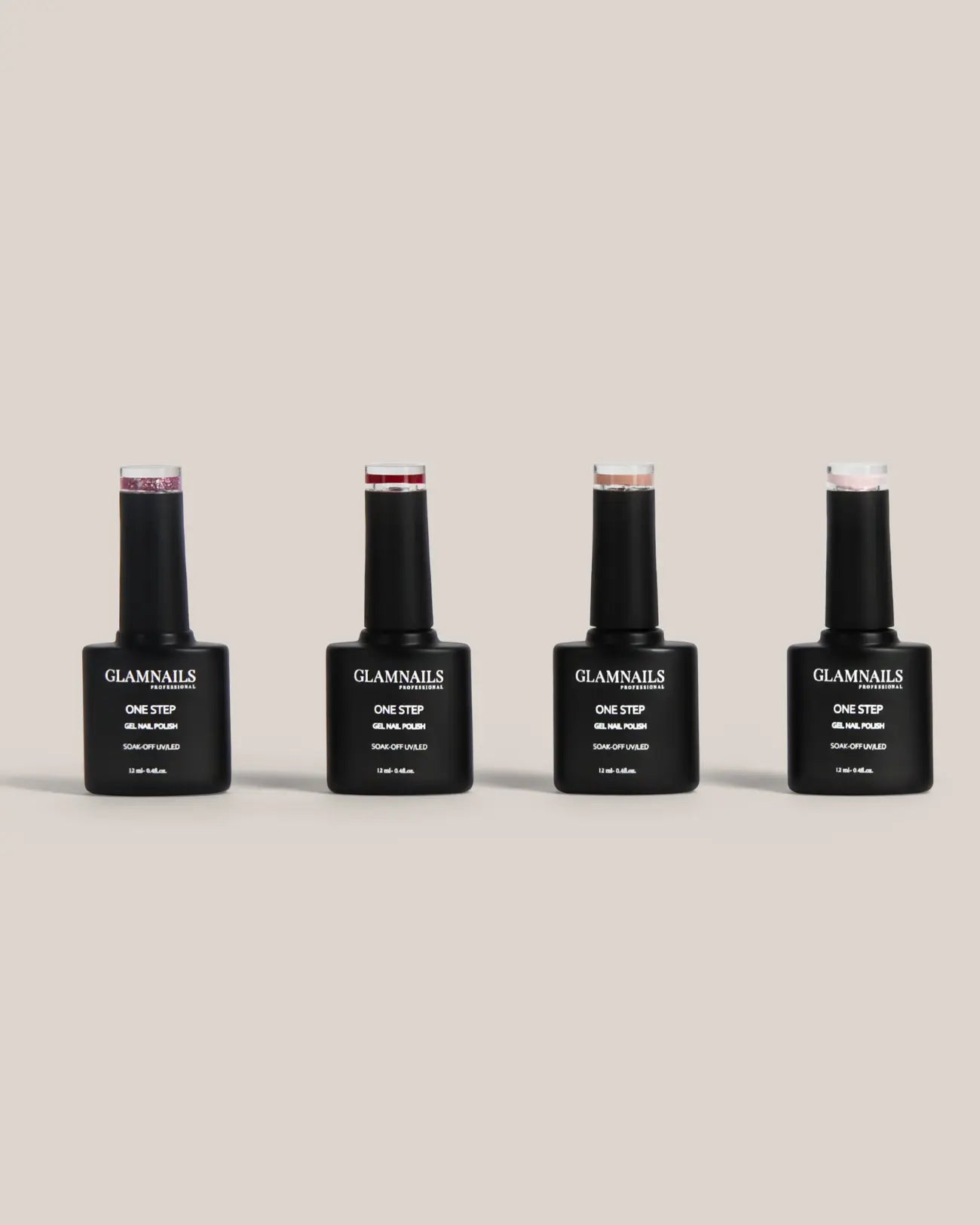 Glamnailsprofessional Health & beauty > Nail care > Nail gel One Step Gel Polish Color Set | Choose 4 colors