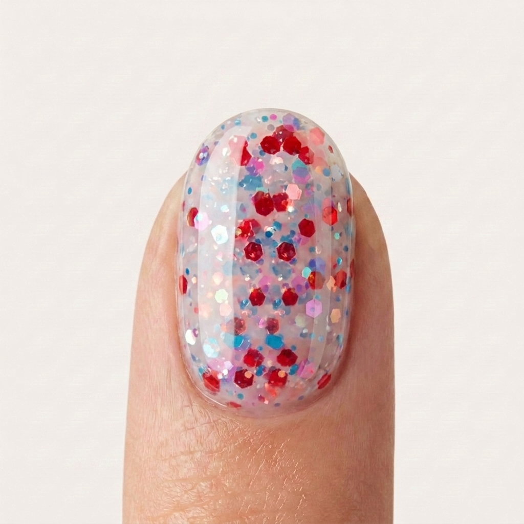 Polygel Crystal Flakes Glamnailsprofessional